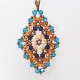 Symphony - Talia Rhombus M-Violet Organza - 2